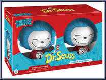Thing 1 & Thing 2 from Dr. Seuss - Dorbz manufactured by Funko [Front]