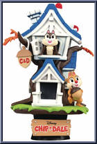 Chip 'N Dale Treehouse from D-Stage - Disney manufactured by Beast Kingdom [Loose]