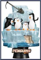 Penguins of Madagascar from D-Stage - Penguins of Madagascar manufactured by Beast Kingdom [Loose]