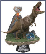 T-Rex (Fallen Kingdom) from D-Stage - Jurassic Park manufactured by Beast Kingdom [Loose]