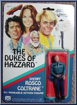 Sheriff Rosco Coltrane from Dukes of Hazzard - Basic Series manufactured by Mego [Front]