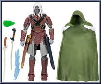 Drizzt from Dungeons & Dragons - Golden Archive manufactured by Hasbro [Loose]