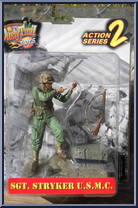 Sgt. Stryker U.S.M.C. from Dusty Trail - Action Series 2 manufactured by Dusty Trail Toys [Front]