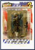 U.S. Army 3rd I.D. from Dusty Trail - Action Series 2 manufactured by Dusty Trail Toys [Front]