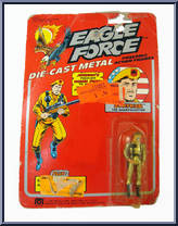 Stryker (The Sharpshooter) from Eagle Force - Carded manufactured by Mego [Front]