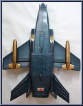 V.T.O.L. Fighter Plane from Eagle Force - Vehicles manufactured by Mego [Loose]