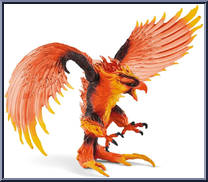 Fire Eagle from Eldrador - Creatures manufactured by Schleich [Loose]