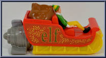 Buddy the Elf (Sleigh) from Elf - Basic Series manufactured by Wendy's [Loose]