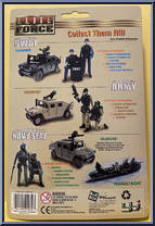 Assault Member from Elite Force - Army manufactured by Blue Box Toys [Back]