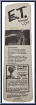 Finger Light from E.T. - Role Play manufactured by Knickerbocker [Back]