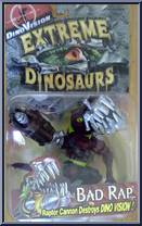 Bad Rap from Extreme Dinosaurs - Dino Vision manufactured by Mattel [Front]