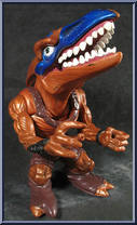 Bullzeye from Extreme Dinosaurs - War Paint manufactured by Mattel [Loose]