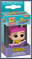 Wanda with Da Rules from Fairly OddParents - Pop! Keychains manufactured by Funko [Front]