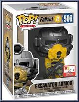 Excavator Armor (Fallout 76) from Fallout - Pop! Vinyl Figures manufactured by Funko [Front]