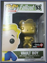 Vault Boy (Gold) from Fallout - Pop! Vinyl Figures manufactured by Funko [Front]
