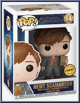 Newt Scamander (Book) (Chase) from Fantastic Beasts - Pop! Vinyl Figures manufactured by Funko [Front]