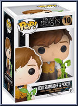 Newt Scamander & Pickett from Fantastic Beasts - Pop! Vinyl Figures manufactured by Funko [Front]