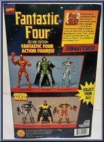 Human Torch from Fantastic Four - 10" Deluxe Edition manufactured by Toy Biz [Back]
