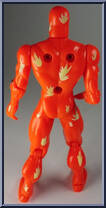 Human Torch (Glow in Dark) from Fantastic Four - Series 2 manufactured by Toy Biz [Loose]