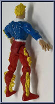 Human Torch (Johnny Storm) from Fantastic Four - Series 4 manufactured by Toy Biz [Loose]
