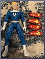 Johnny Storm from Fantastic Four - 10" Deluxe Edition manufactured by Toy Biz [Loose]