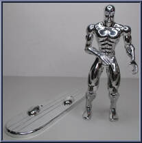 Silver Surfer from Fantastic Four - 10" Deluxe Edition manufactured by Toy Biz [Loose]