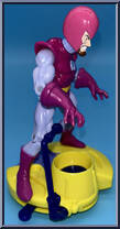 Wizard from Fantastic Four - Series 4 manufactured by Toy Biz [Loose]