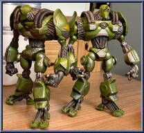 Doombot (Smash Attack) from Fantastic Four - Movie - Series 5 manufactured by Toy Biz [Loose]