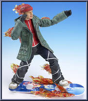 Human Torch (Snowboarding) Action Figure