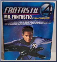 Mr. Fantastic from Fantastic Four - Movie - Deluxe Figures manufactured by Toy Biz [Back]