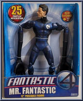 Mr. Fantastic from Fantastic Four - Movie - Deluxe Figures manufactured by Toy Biz [Front]