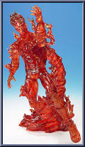 Human Torch (Flame-On) from Fantastic Four - Movie - Series 1 manufactured by Toy Biz [Loose]