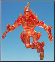 Human Torch (Flying) Action Figure