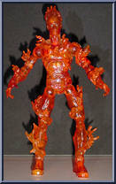 Human Torch (Flame-On) Action Figure
