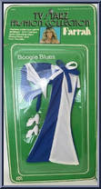 Boogie Blues (Blue and White) from Farrah Fawcett - Outfits manufactured by Mego [Front]