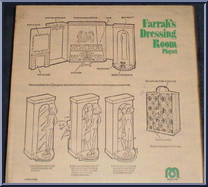 Dressing Room Playset from Farrah Fawcett - Accessories manufactured by Mego [Back]