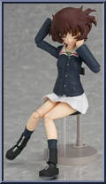 Akiyama Yukari (Girls und Panzer) from Figma - Basic Series manufactured by Max Factory [Loose]