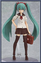 Hatsune Miku (Sailor Suit Version) from Figma - Hatsune Miku manufactured by Max Factory [Loose]