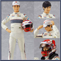Kamui Kobayashi from Figma - Motorsports manufactured by Max Factory [Loose]