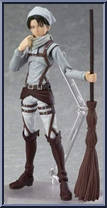 Levi (Cleaning Version) (Attack on Titan) from Figma - EX Series manufactured by Max Factory [Loose]