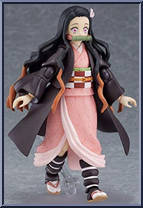 Nezuko Kamado (Deluxe) from Figma - Demon Slayer manufactured by Max Factory [Loose]