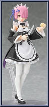 Ram from Figma - Re: Zero manufactured by Max Factory [Loose]