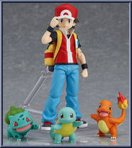 Red from Figma - Pokemon manufactured by Max Factory [Loose]