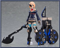 San from Figma - Heavily Armed High School Girls manufactured by Max Factory [Loose]