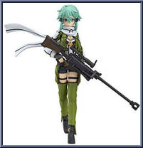 Sinon from Figma - Sword Art Online II manufactured by Max Factory [Loose]