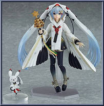 Snow Miku (Crane Priestess Version) from Figma - Character Vocal Series 01: Hatsune Miku manufactured by Max Factory [Loose]