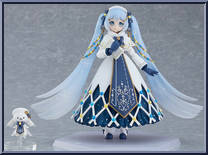 Snow Miku (Glowing Snow Version) from Figma - Character Vocal Series 01: Hatsune Miku manufactured by Max Factory [Loose]