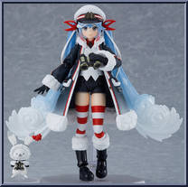 Snow Miku (Grand Voyage Version) from Figma - Character Vocal Series 01: Hatsune Miku manufactured by Max Factory [Loose]