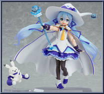 Snow Miku (Magical Snow Version) from Figma - Character Vocal Series 01: Hatsune Miku manufactured by Max Factory [Loose]