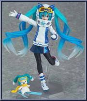 Snow Miku (Snow Owl Version) from Figma - Character Vocal Series 01: Hatsune Miku manufactured by Max Factory [Loose]